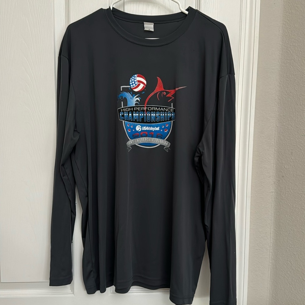 Volleyball long sleeve tee
